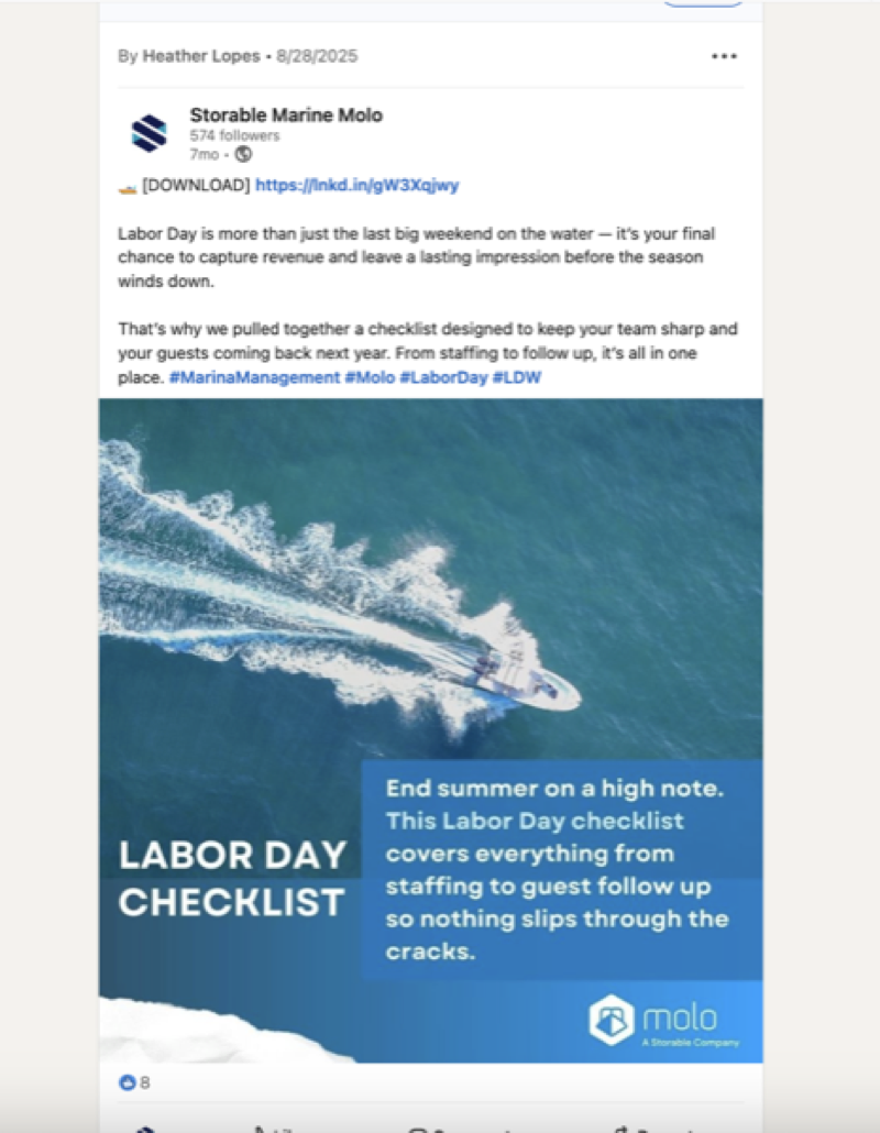 Labor Day Checklist